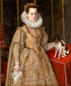 Margarida de Saboia, Duquesa de Mântua e Vice-rainha de Portugal, Federico Zuccari (disputado), c. 1605, coleção privada